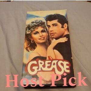 Famous Grease VHS Tape